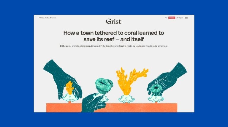 How a town tethered to coral learned to save its reef — and itself